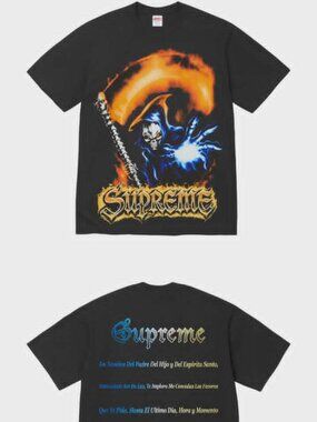 Supreme Grim Reaper Tee Black Size XL IN HAND NWT Sold Out SS26 Fast Shipping ✅